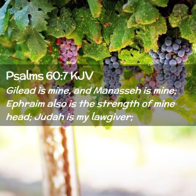 Psalms 60:7 KJV Free Bible Images