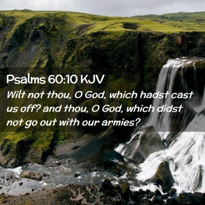 Psalms 60:10 KJV Free Bible Images