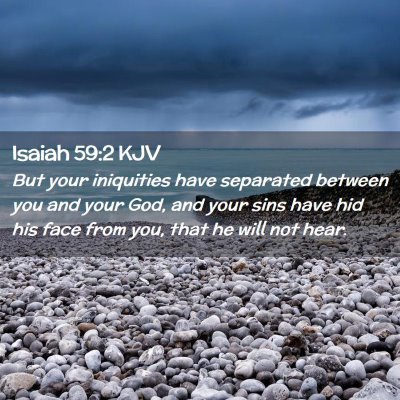 Isaiah 59:2 KJV Free Bible Images